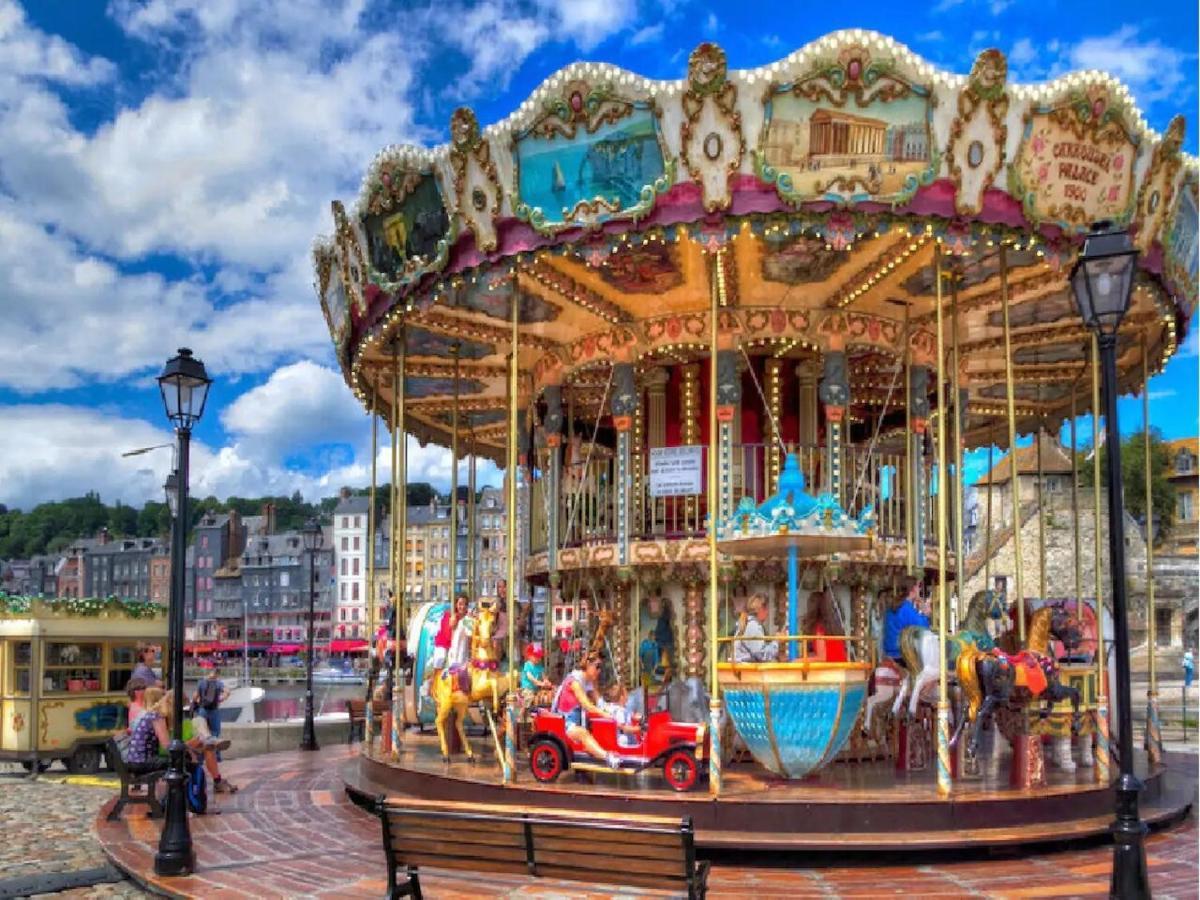 Le Havre De Paix 8 , Les Hauts De Honfleur, Piscine, Wifi Et Parking Gratuits Équemauville Exterior foto